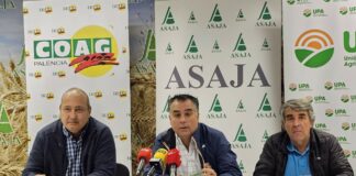 Las OPAs de Palencia llaman al sector agrario a manifestarse el 20 de mayo en Valladolid