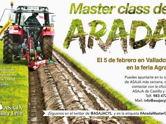 ASAJA organiza una master class de arada en el marco de la Feria Agraria