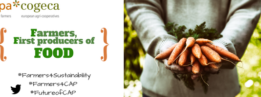 Copa-Cogeca promueve una campaña en redes sociales una cadena alimentaria justa