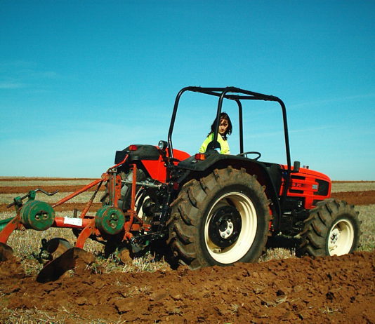 ASAJA solicita incentivos para la titularidad compartida en las explotaciones Una mujer, realizando labores agrícolas. Foto: ASAJA Salamanca