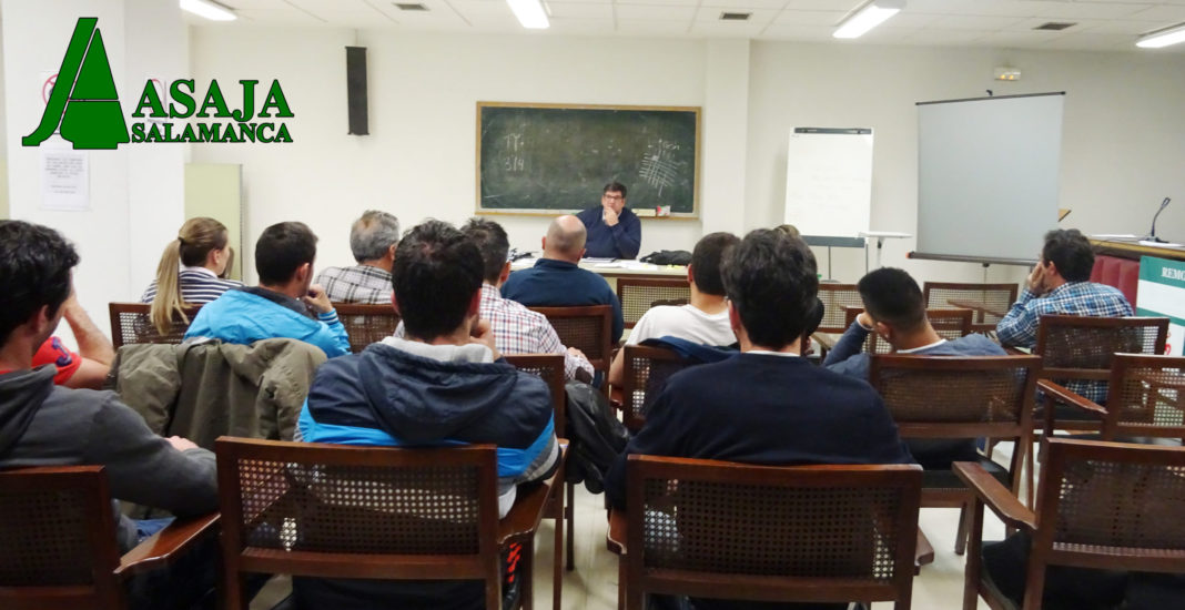 Uno de los cursos impartidos por ASAJA Salamanca. Foto: ASAJA Salamanca Uno de los cursos impartidos por ASAJA Salamanca. Foto: ASAJA Salamanca