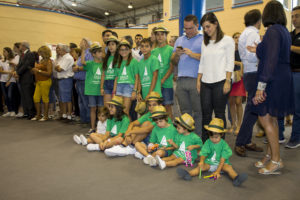 Los niños de ASAJA Salamanca cautivaron al público de la feria. Foto: ASAJA Salamanca.