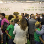 Un momento en el expositor de ASAJA Salamanca. FOTO: ASAJA Salamanca