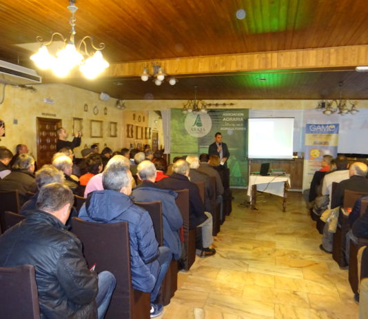 Vitigudino acoge una nueva jornada sobre saneamiento, fauna y producción de ovino Un acto anterior, en Vitigudino. FOTO: ASAJA Salamanca.