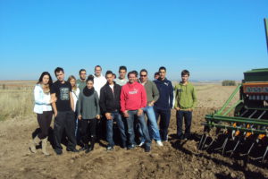 Alumnos de una edición pasada de Incorporación a la Empresa Agraria. FOTO: ASAJA Salamanca.