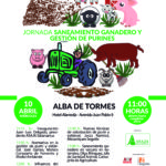 Alba de Tormes acogerá la charla sobre saneamiento ganadero y gestión de purines