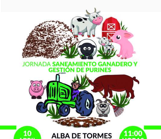 Alba de Tormes acogerá la charla sobre saneamiento ganadero y gestión de purines