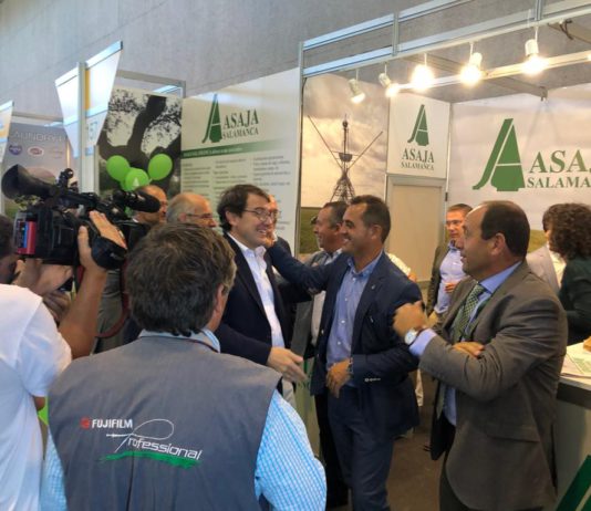 El expositor de ASAJA colgó el cartel de lleno en Salamaq 2019