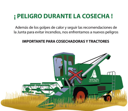 ASAJA Salamanca advierte de nuevos peligros en época de cosecha cosecha peligros web. ASAJA Salamanca