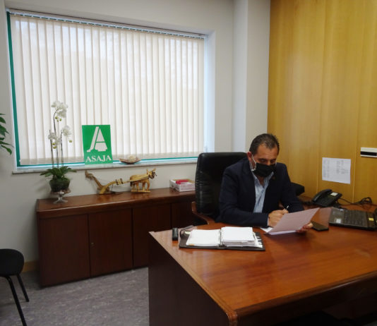 «El actual desastre económico pasa factura» Juan Luis Delgado, presidente de ASAJA Salamanca. FOTO: Verónica González Arroyo