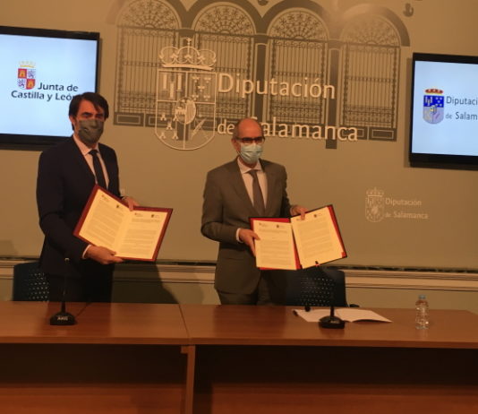 Diputación y Junta firman el convenio Rehabitare para aumentar la oferta de alquiler social en los municipios