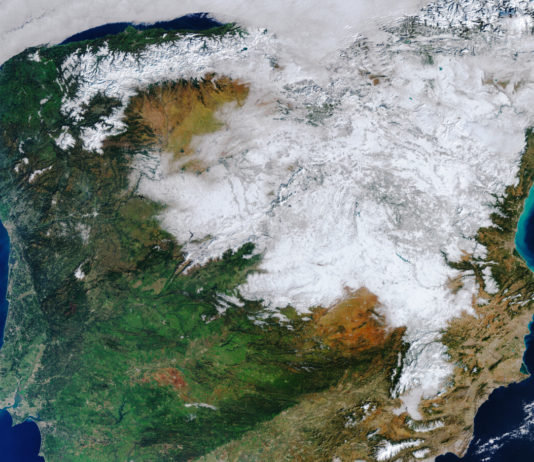 La borrasca Filomena dejó unos 5.000 hm3 de agua en España, cifra similar al consumo urbano durante un año