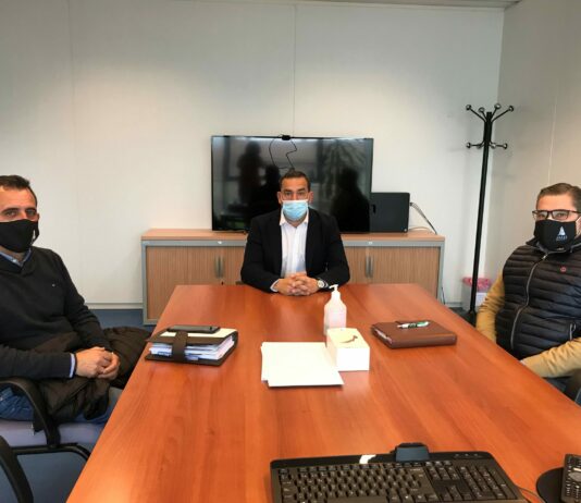 Los responsables de ASAJA Salamanca se reúnen con el delegado territorial de la Junta