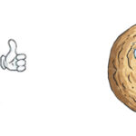 Azucarillo y galleta