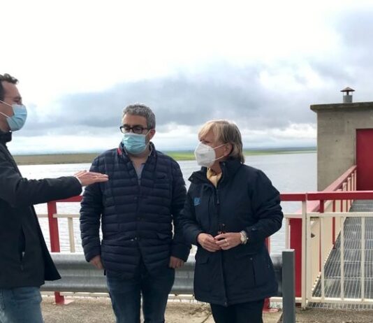 La CHD prevé completar el Azud de Río Lobos en el mes de junio