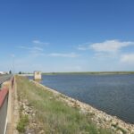 La CHD inicia el suministro de agua desde el Azud de Riolobos para el regadío en pruebas de La Armuña