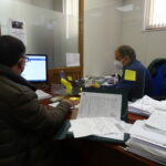 La superficie total declarada de PAC en Castilla y León se mantiene en términos similares a las anteriores campañas, con una cifra ligeramente superior a los 5’2 millones de hectáreas Técnico de ASAJA Salamanca, tramitando una solicitud PAC.