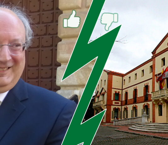 Mayo 2022: azucarillo para el presidente del CES, Enrique Cabero; y galleta, para la Junta de Castilla y León