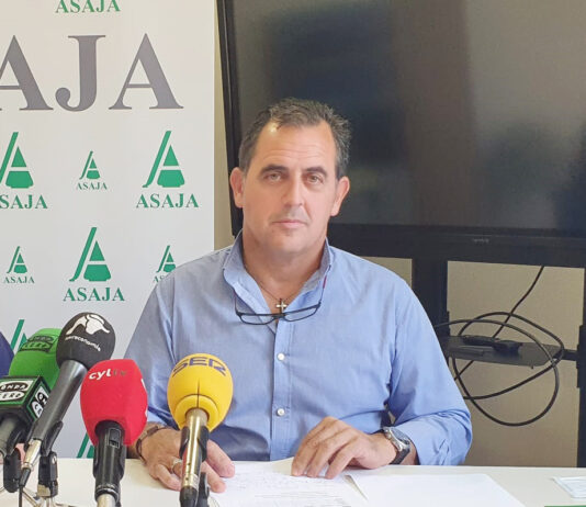 Eurodependientes Juan Luis Delgado Egido, pte ASAJA Salamanca y vice pte ASAJA Nacional. | FOTO: VGA