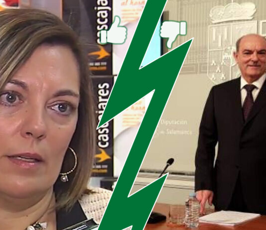 Junio 2022: el azucarillo es para la exconsejera de agricultura y ganadería Milagros Marcos; y la galleta para Manuel Rufino García, diputado delegado de Asistencia a Municipios y Organismo Autónomo CIPSA