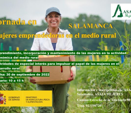 ASAJA Mujeres organiza en Salamanca una jornada sobre mujeres emprendedoras en el medio rural