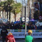 Manifestación en Salamanca del 28 de enero de 2022. las OPA.