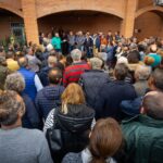 Multitudinaria protesta en Ciudad Rodrigo por la vacuna contra la ‘lengua azul’ Protesta en Ciudad Rodrigo. FOTO: Vicente