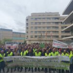 Multitudinaria concentración en Salamanca: 3.000 personas avalaron la protesta ganadera