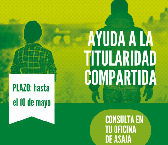 Hasta el 10 de mayo puede solicitarse la ayuda a la titularidad compartida