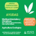 Ampliado el plazo hasta el 31 de mayo para suscribir contratos de ayudas agroambientales