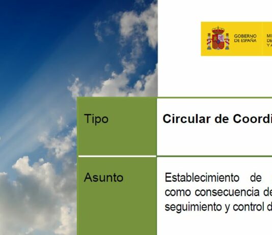 Circular de medidas excepcionales por la sequía y control de la PAC”