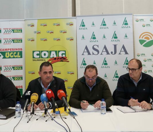 ASAJA Salamanca convoca al sector agroganadero de la provincia a movilizarse el jueves 8 de febrero