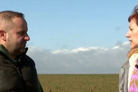 Las lluvias impiden sembrar guisantes-Campo salmantino, 18 marzo 2024