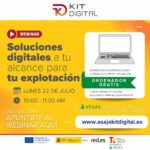 ASAJA promueve la digitalización en agricultura y ganadería con el Programa Kit Digital