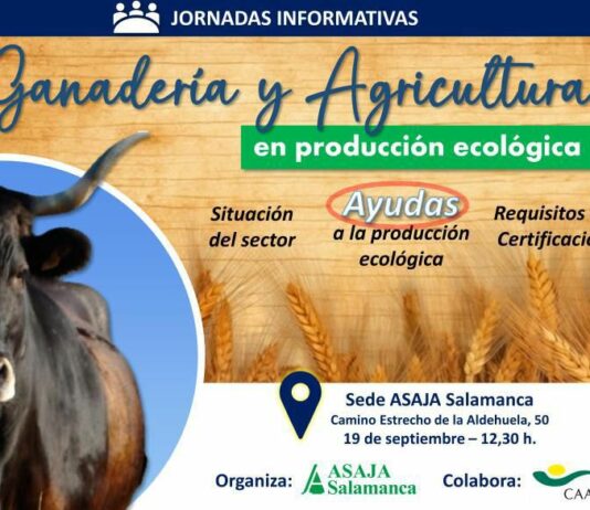 Jornada sobre ganadería y agricultura en producción ecológica, centrado en Castilla y León