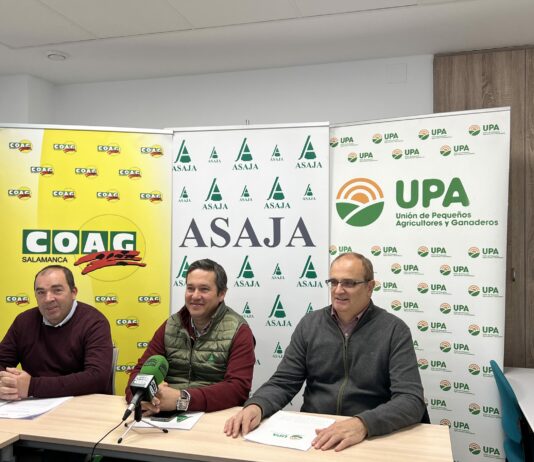 Los agricultores de Castilla y León protestarán el próximo viernes en Arévalo