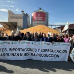 Los agricultores de Castilla y León se manifiestan en Arévalo y anuncian que seguirán en la calle