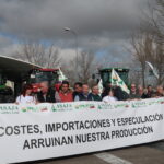 Los agricultores vuelven a protestar en Babilafuente: denuncian altos costes y competencia desleal