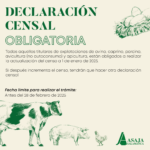 El 28 de febrero finaliza el plazo para actualizar el censo de animales