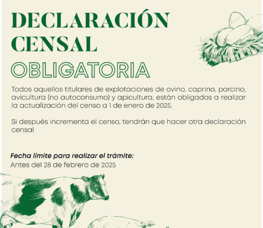 El 28 de febrero finaliza el plazo para actualizar el censo de animales