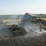 La Junta pide que se extremen las precauciones ante el incremento de incendios causados por cosechadoras