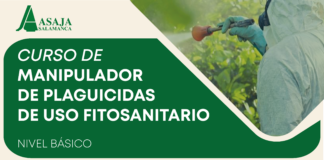 ASAJA Salamanca organiza un curso de manipulador de plaguicidas de uso fitosanitario – Nivel básico