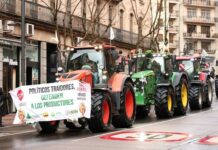Éxito rotundo de la semana de movilizaciones agrarias en Salamanca contra el acuerdo con Mercosur y en defensa del sector primario en Salamanca,
