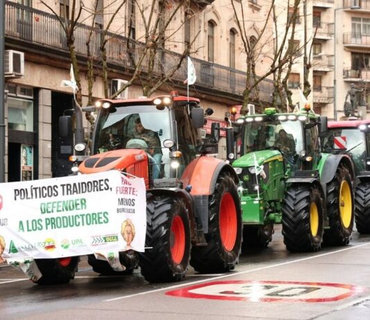 Éxito rotundo de la semana de movilizaciones agrarias en Salamanca contra el acuerdo con Mercosur y en defensa del sector primarioSalamanca,