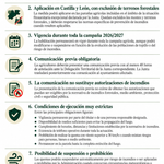Advertencia sobre quema de rastrojos_ 400 metros