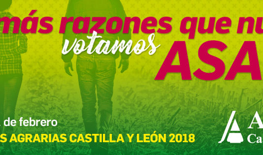 VOTA ASAJA ELECCIONES AGRARIAS 11 DE FEBRERO