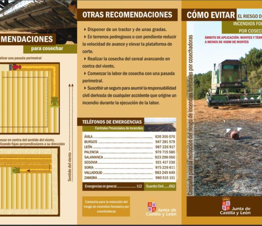 COMO EVITAR EL RIESGO DE INCENCIOS FORESTALES POR COSECHADORAS