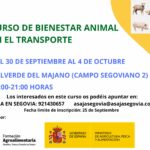 CURSO BIENESTAR ANIMAL EN EL TRANSPORTE