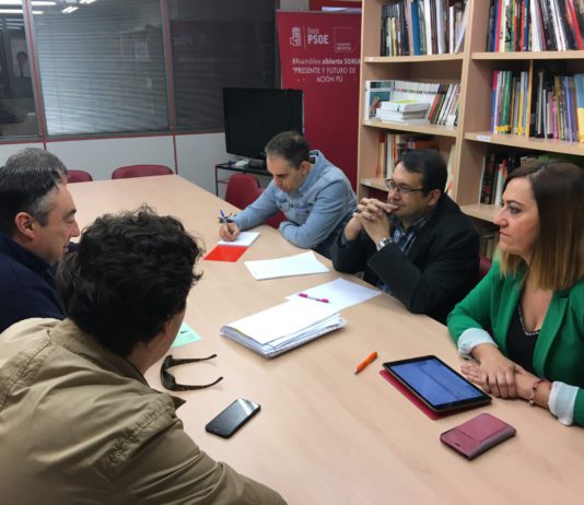 Reunión de ASAJA Soria con el portavoz de Agricultura y Ganadería del grupo socialista en las Cortes