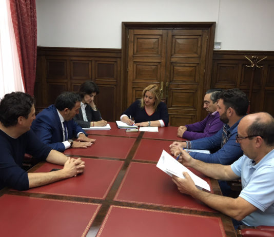 Reunión de ASAJA Soria y AVIMÓN con la subdelegada del Gobierno para tratar la lucha antigranizo